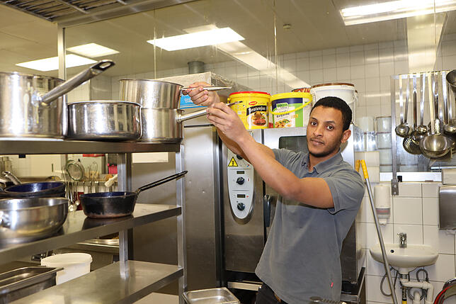 &bdquo;Wenn dort Frieden wäre, würde ich zurückkehren.&ldquo; Mohammed Kahsay aus Eritrea