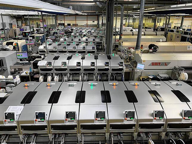 Schalterproduktion bei BCS in Radolfzell. Zwischen 2019 und 2022 flossen Millionen in den Standort – ohne Erfolg.