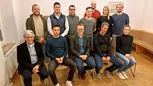 Zur Gemeinderatswahl treten in Allensbach für die FDP an (vorne, von links): Johannes Zumbusch, Yannik Seibel, Patrick Konopka, Andreas ...