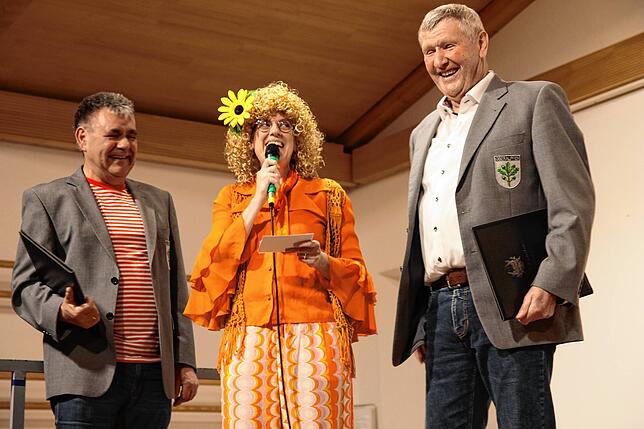 Bild 9: So unterhaltsam war der Tratschabend 2025 in Oberalpfen