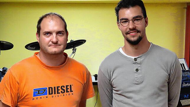 Die beiden Neuen &ndash; Markus Borutzki übernimmt die Kasse und (rechts) Noah Pohl ist Jugendreferent.