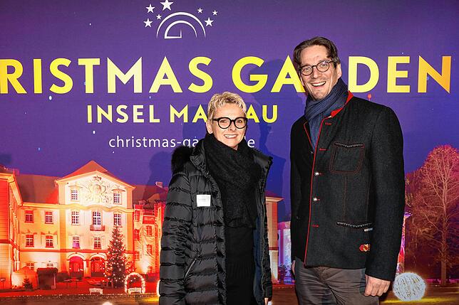 Bild 28: Insel Mainau: Bilder vom Start des Christmas Garden 2023 - Teil 2