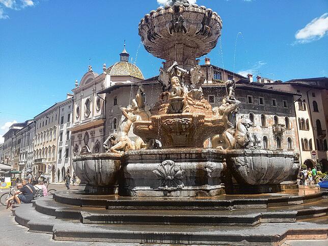 In Trient: richtiges Italienfeeling!