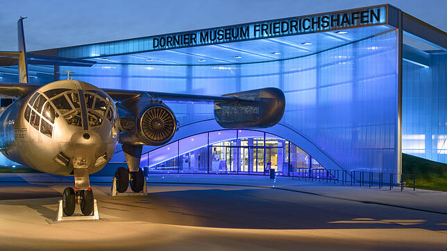 Das Dornier Museum in Friedrichshafen.