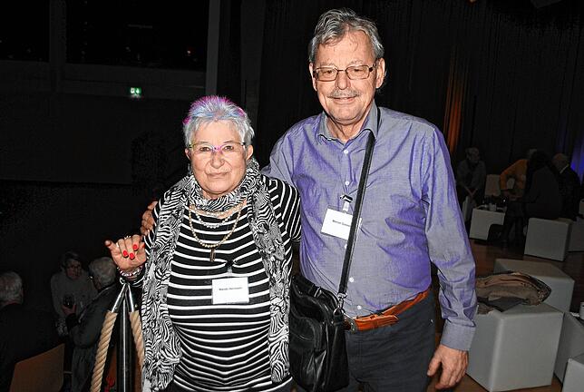 Wanda Herrmann aus Wutöschingen und Marcel Gassler aus Tiengen sind gerne zum Neujahrsempfang gekommen.