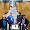 Die vier Männer der Firma Greenbox vermieten in der August-Borsig-Straße Lager- und Verwaltungsflächen sowie Container. Sie stecken ...