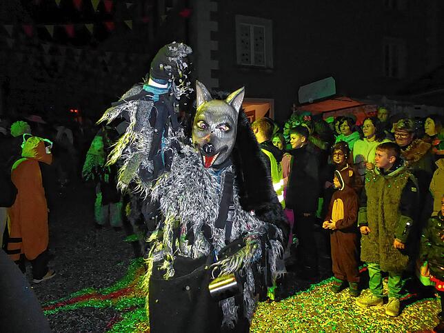 Bild 18: So schaurig-schön waren Nachtumzug und Häxefüür in Laufenburg