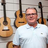 Peter Muck, Gesellschafter und Geschäftsführer des Fachgeschäfts Musik Ebert in Konstanz.„Für uns sind die Schweizer Kunden ...