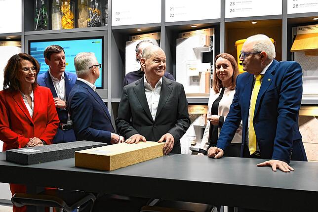 Bild 12: Kanzler Scholz besucht den Hochrhein - das sind die eindrücklichsten Bilder