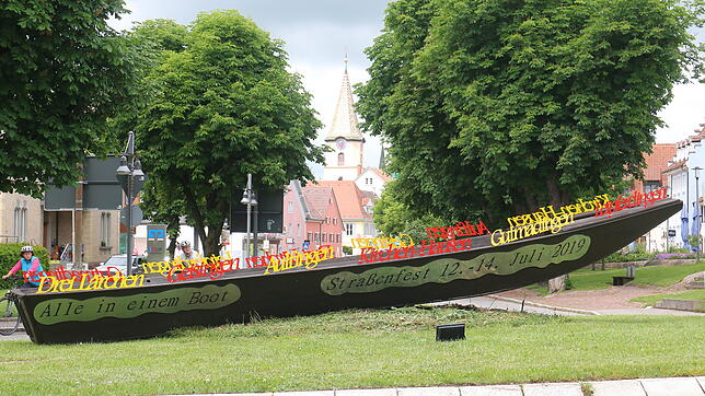 Nicht nur, wenn es um das Geisinger Straßenfest geht, sitzen Kernstadt und Ortsteile in einem Boot und sollten gemeinsam an einem Strang ...