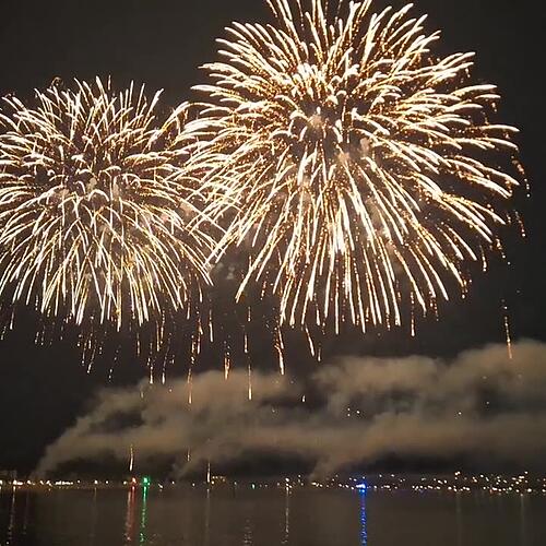 Ein Gänsehautmoment: Das Feuerwerk 2025
