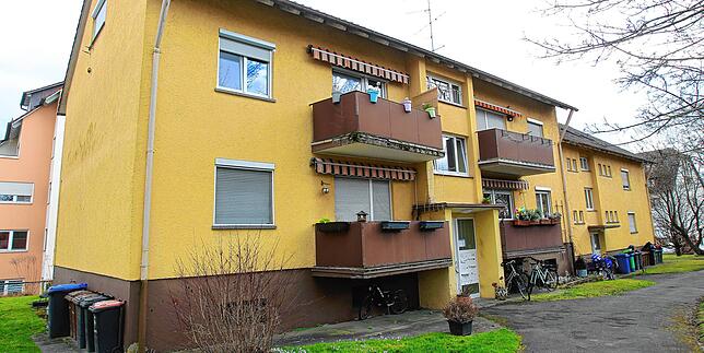Der Ist-Zustand: Die Gebäude 12 bis 18 an der Kaltbrunner Straße in Allensbach werden abgerissen. Die Neubebauung orientiert sich an den ...