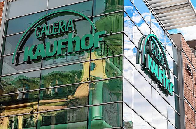 Die Filiale des Galeria Kaufhof in Leipzig. Der Warenhauskonzern macht im Juni im Rahmen einer Firmensanierung einige Filialen dicht.