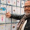 Er hat richtig Freude daran die vielen Wunschzettel zu lesen und so etwas über die kleinen Wünsche vieler Kinder zu erfahren, Joachim ...