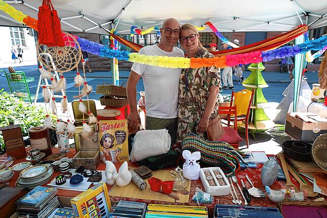 Bild 17: Der Flohmarkt geht in den Endspurt: Konstanz und Kreuzlingen sind voll mit begeisterten Besuchern