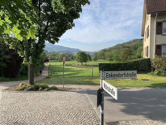 Am südlichen Rand des Enkendorfs – in der Verlängerung der Wuhrstraße – soll ein neues Baugebiet entstehen. Viele Anwohner ...
