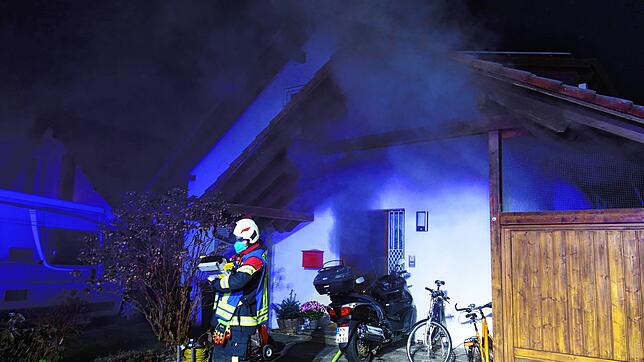 Am Freitagmorgen, 10. Dezember, hat es in Allensbach in der Otto-Marquard-Straße gebrannt.