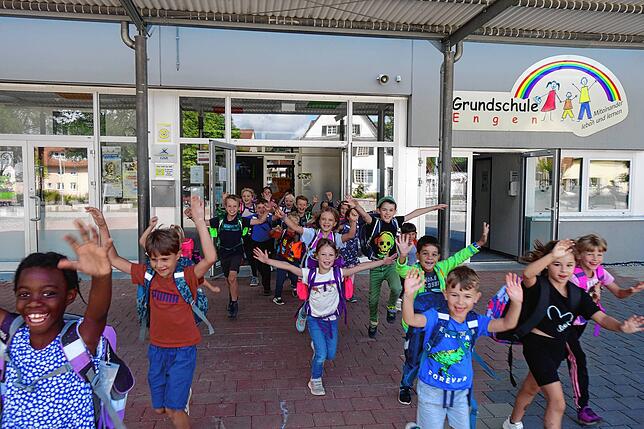Auch die Erstklässler der 1c von Lehrerin und Konrektorin Meike Dietrich an der Grundschule Engen ist gespannt auf ihre ersten ...