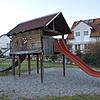 Der Kletterturm auf dem Spielplatz Akazienstraße wird ersetzt. Bild: Horatio Gollin