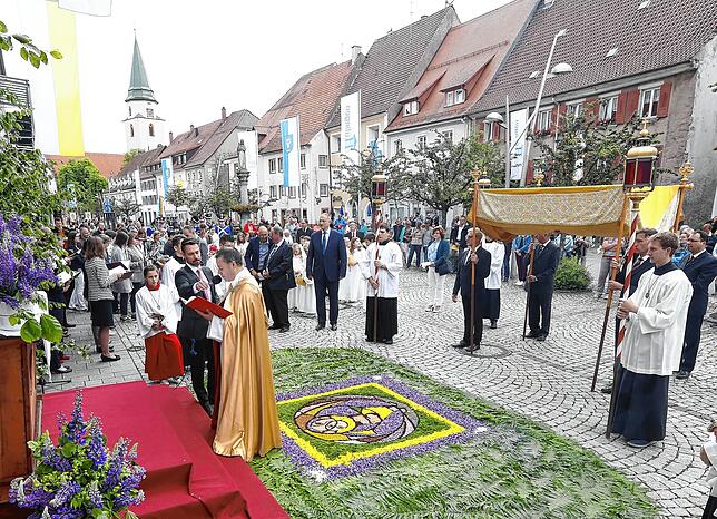 2008 wurde Markus Grimm (im Vordergrund) Stadtpfarrer in Hüfingen. Ein wichtiger Grund für den damals 35-jährigen Priester, auf die Baar ...