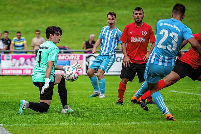 Bild 1: SV Obersäckingen gewinnt Pokal-Derby gegen FC 08 Bad Säckingen mit 5:2 &ndash; wir haben Bilder!