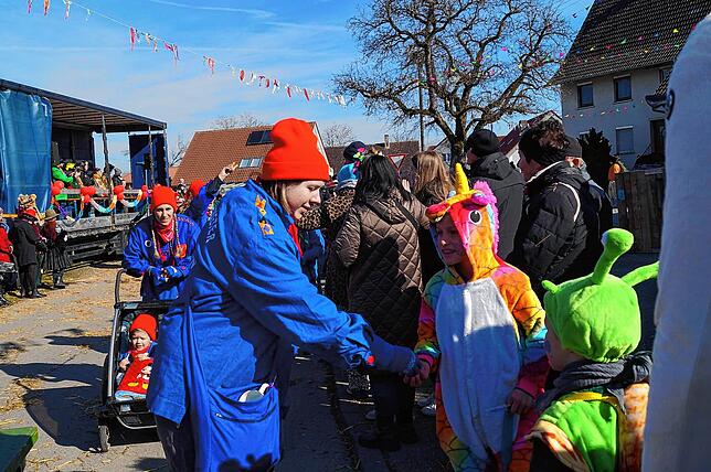 Bild 2: Salemer Fasnachtsumzug 2025: Die schönsten Bilder aus Buggensegel