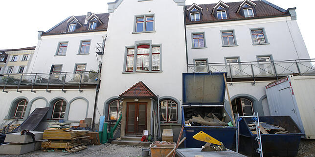 Dieser Altbau – hier eine Ansicht vom Innenhof des Zoffingen-Areals – hat die katholische Kirchengemeinde nicht verpachtet. ...