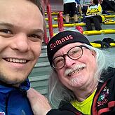 2017: Oswald Ammon, (rechts), mit Niko Kappel, Behindertensportler des Jahres 2016 und Paralympics-Sieger. Archivbild: Ammon