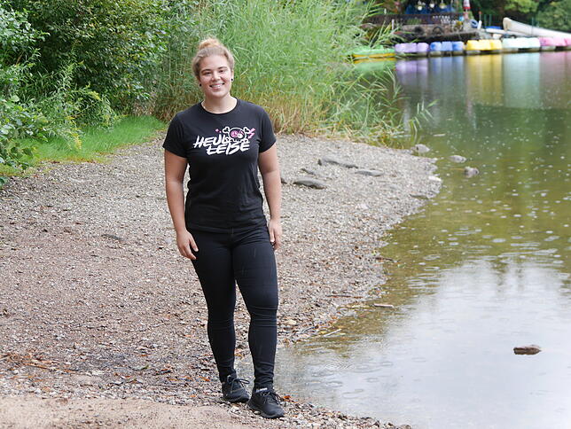 Alina Kemp hat in Bad Säckingen ein neues Leben begonnen.