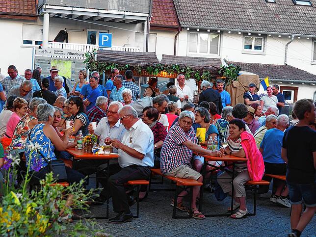 Begeisterte Gäste am Samstagabend.