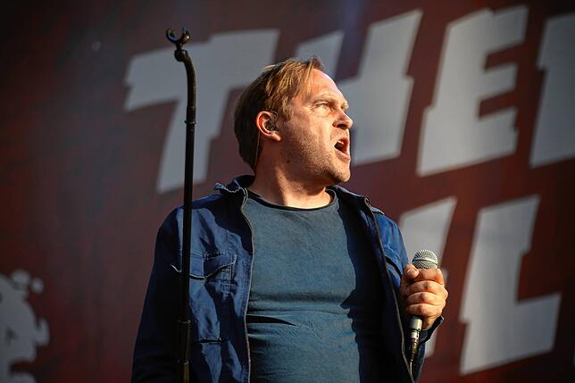 Bild 1: Bilder von Thees Uhlmann beim Southside 2022