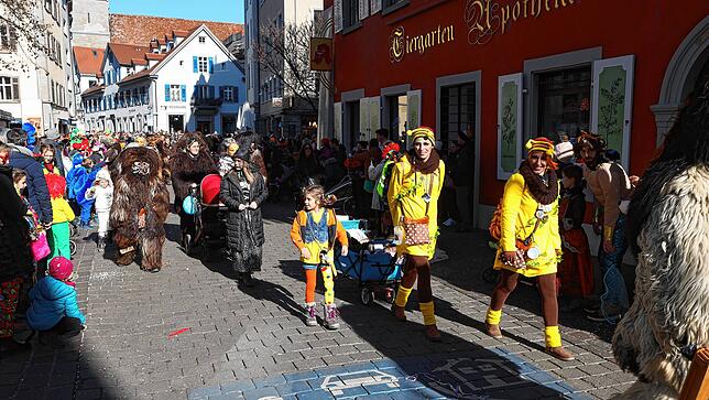 Bild 10: Kinderumzug 2023: Der Rosenmontag gehört den kleinen Mäschgerle