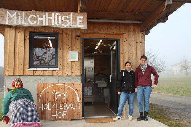 Das Milchhüsle des Hölzlebachhof bei Schaden-Birndorf.
