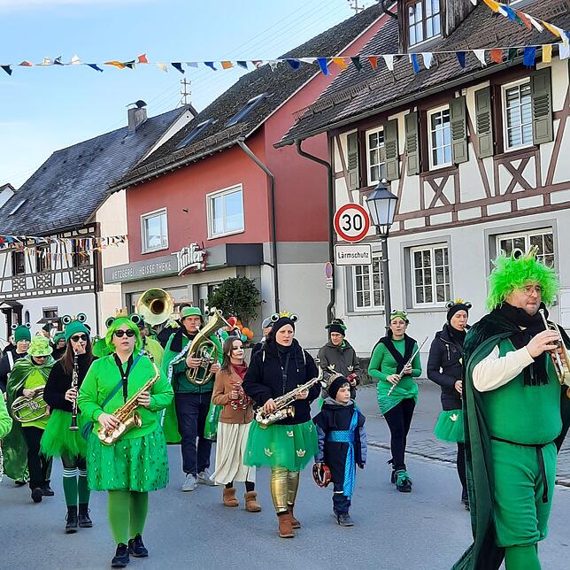 Bild 27: Bermatingen: Die Bilder-Highlights des ausgelassenen Umzugs und der Narrenolympiade!