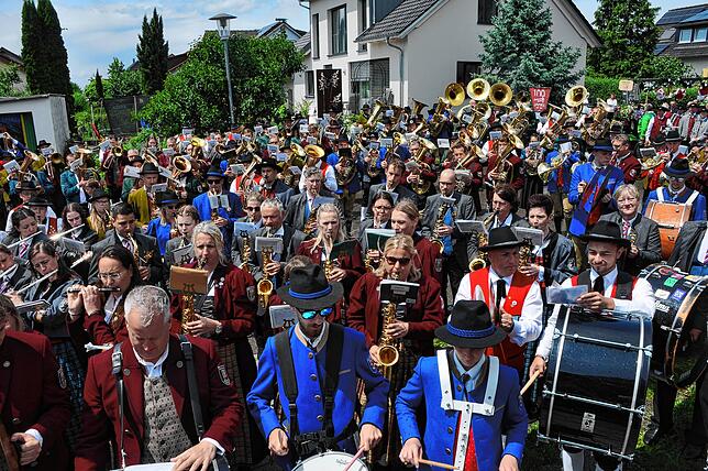 Bild 31: Der Musikverein Riedheim veranstaltet den Pfingstmusikfest Jubiläumszug – das sind die besten Bilder