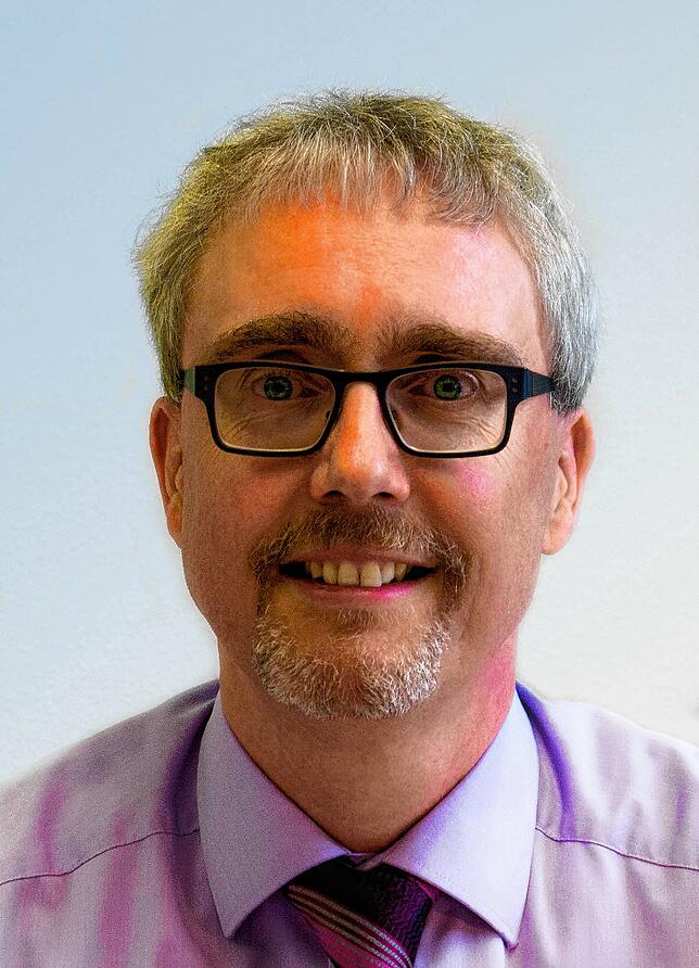 Marc Fehrenbacher, Abteilungsleiter des technischen Gymnasiums an der staatlichen Feintechnikschule in Villingen.