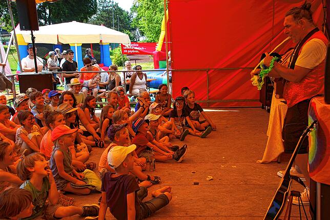 Bild 4: Spaß und Stimmung beim Walder Dorffest