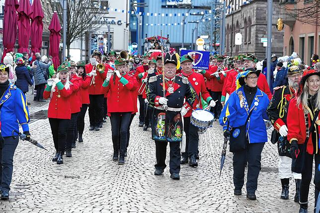 Das große Orchester der Stadtharmonie.