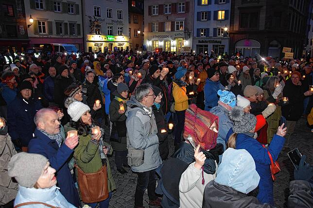 Bild 8: Demo für Demokratie auf dem Münsterplatz - Bilder