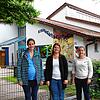Sie wollen, dass der Güttinger Kindergarten nicht vergessen wird: (von links) Tabea Honstetter, Martha Frierdich und Nicole Winter.