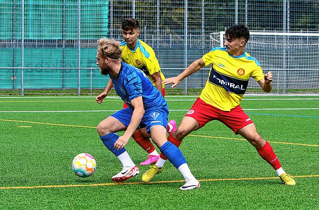 Bild 4: Die besten Bilder vom Duell der Verbandsligareserven SC Pfullendorf II und 1. FC Rielasingen II