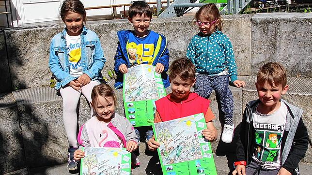 Kindergarten-Kinder aus der Region beschäftigen sich mit der Schöpfung und kreieren dafür ihre eigene Kunst. In Bräunlingen mit dabei ...