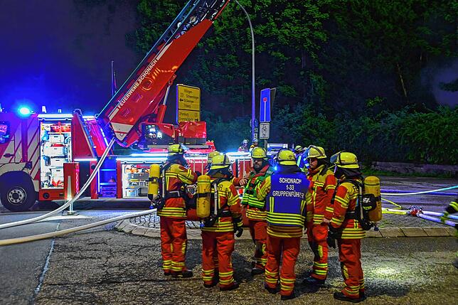 Die Feuerwehren aus Schonach (Bild), Triberg und Schönwald sind bei der Brandbekämpfung gefordert.