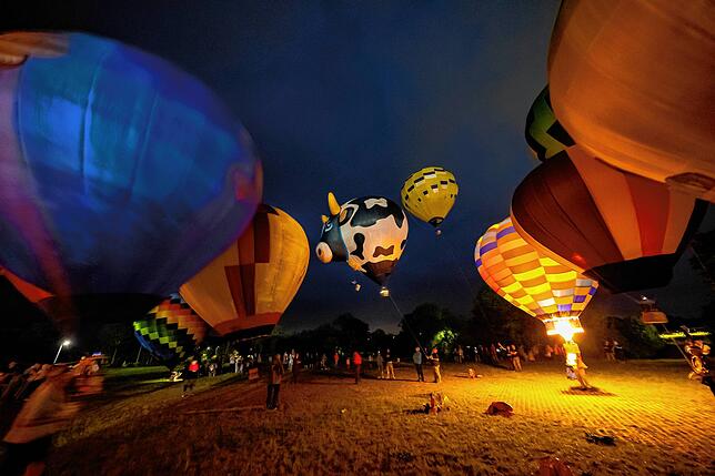Bild 11: Modellballonglühen Brigachtal:  Die schönsten Bilder