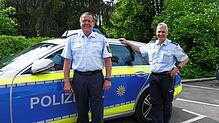 Blicken auf zwei herausfordernde Corona-Jahre zurück: Dieter Wild (links) und Manfred Geiges. Bild: Verena Pichler