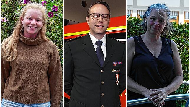 Lara Köhler, Björn Hussal und Michaela Braun.