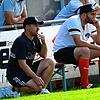 Ende einer Ära: Philip Brandl, links mit Mike Amann, beendet im Sommer nach fünf Jahren seine Tätigkeit als Trainer beim FC Hochrhein ...