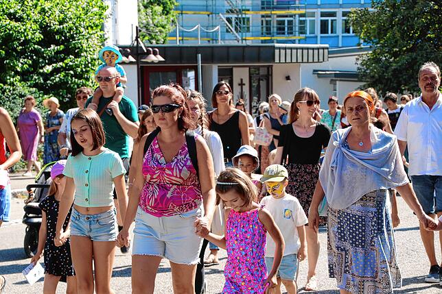 Bild 15: Chilbi 2025: So feiern die Kleinsten die Waldshuter Chilbi beim Kinderfest und Kinderumzug auf den Festplatz