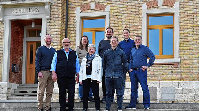 Sie kandidieren für einen Sitz im Ortschaftsrat von Kreenheinstetten: (von links) Markus Bugge, Guido Amann, Elisabeth Hafner, Beate ...