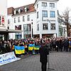Über 300 Menschen haben am Samstag für Frieden und Freiheit in Europa Flagge gezeigt. Singen will seine Partnerstadt Kobeljaki so gut es ...